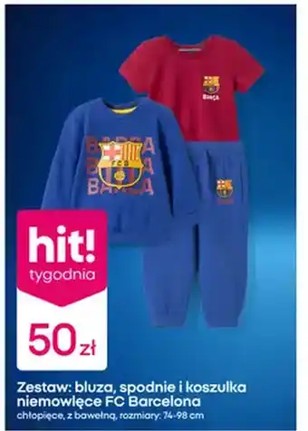 Spodnie niemowlęce FC Barcelona