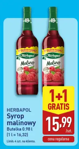 ALDI Syrop malinowy Herbapol oferta
