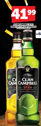 Topaz Whisky Clan campbell oferta