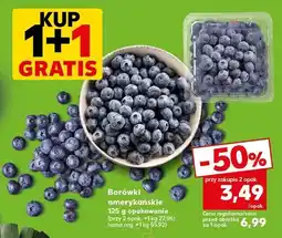 Kaufland Borówki amerykańskie 125g opakowanie oferta