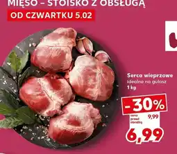 Kaufland Serca wieprzowe idealne na gulasz oferta