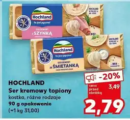 Kaufland Ser kremowy topiony kostka, różne rodzaje oferta