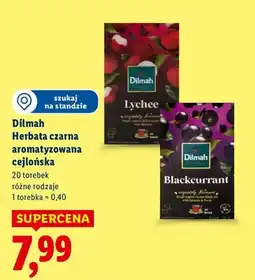 Lidl Herbata Dilmah czarna Ceylon Gold oferta