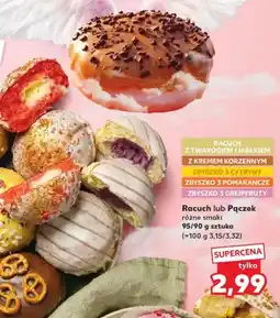 Kaufland Racuch lub pączek różne smaki oferta
