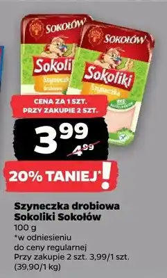 Netto Szyneczka drobiowa Sokołów oferta