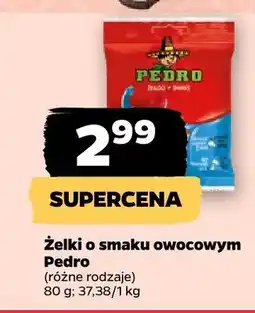 Netto Żelki o smaku owocowym Pedro oferta