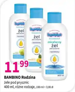 Drogerie Polskie Bambino rodzina żele pod prysznic oferta