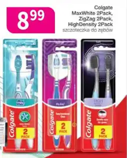 Drogerie Polskie Colgate MaxWhite 2Pack, ZigZag 2Pack, High Density 2Pack szczoteczka do zębów oferta