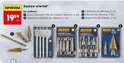Biedronka Zestaw wierteł oferta