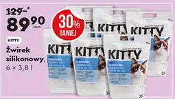 Biedronka KITTY Żwirek silikonowy, 6 x 3,8 l oferta