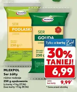 Kaufland Ser Gouda różne rodzaje oferta