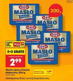 Biedronka Masło ekstra Polskie oferta