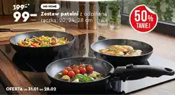Biedronka MG HOME Zestaw patelni z odpinaną rączką, 20, 24, 28 cm oferta