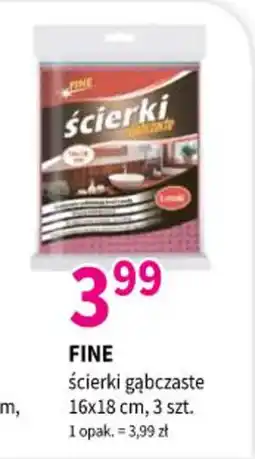 Drogerie Polskie FINE ścierki gąbczaste 16x18 cm oferta