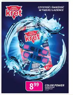 Drogerie Polskie Color power kostka do wc water lily oferta