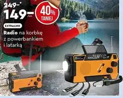 Biedronka Radio na korbkę z powerbankiem i latarką oferta