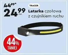 Biedronka Latarka czołowa z czujnikiem ruchu oferta