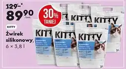 Biedronka KITTY Żwirek silikonowy oferta