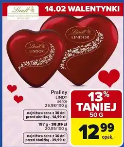 Carrefour Praliny Lindor Serce oferta
