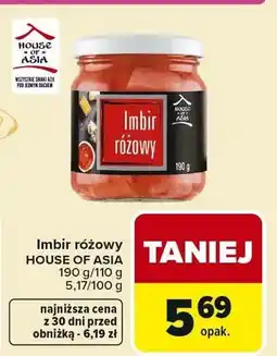 Carrefour Imbir różowy oferta