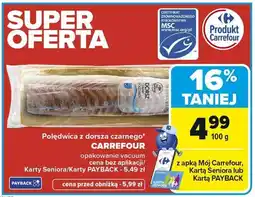 Carrefour Market Polędwica z dorsza czarnego CARREFOUR oferta