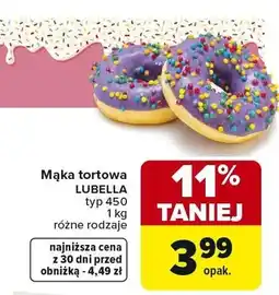 Carrefour Mąka tortowa typ 450 różne rodzaje oferta