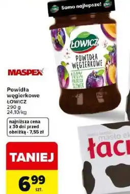 Carrefour Market Powidła węgierkowe ŁOWICZ oferta