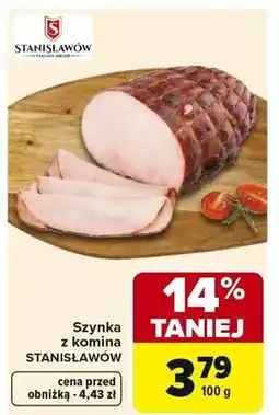Carrefour Market Szynka z komina oferta