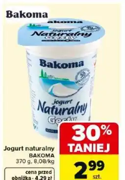 Carrefour Market Jogurt naturalny Bakoma oferta