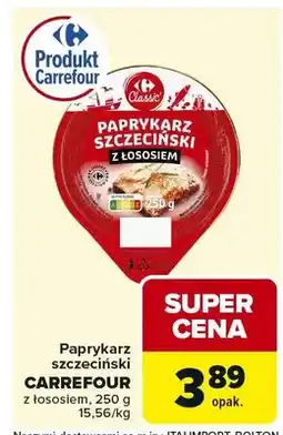 Carrefour Paprykarz szczeciński z łososiem oferta
