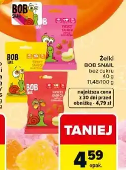 Carrefour Market Żelki bez cukru BOB SNAIL oferta