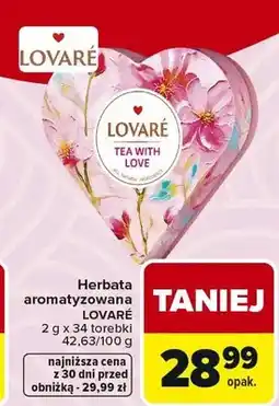 Carrefour Herbata aromatyzowana Tea with Love oferta