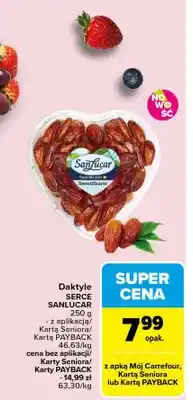 Carrefour Market Daktyle serce Sanfucar oferta