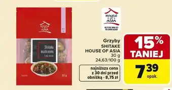 Grzyby Shitake House Of Asia