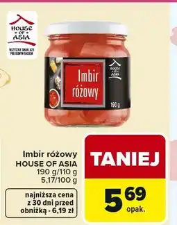 Carrefour Imbir różowy oferta