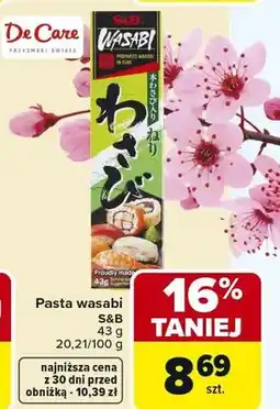 Carrefour Pasta wasabi oferta