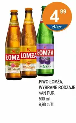 Rabat Piwo łomża, van pur oferta