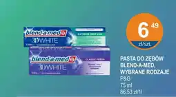 Rabat Pasta do zębów blend-a-med, p&g oferta