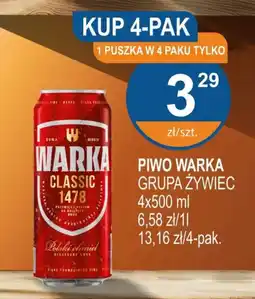 Rabat Piwo warka grupa żywiec oferta