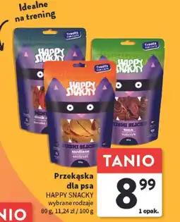 Intermarche Przysmak dla kota z tuńczykiem Happy Snacky oferta
