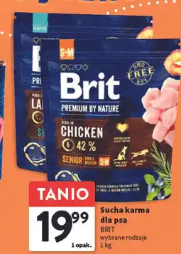 Intermarche Karma dla psa jagnięcina z ryżem Brit Premium By Nature oferta