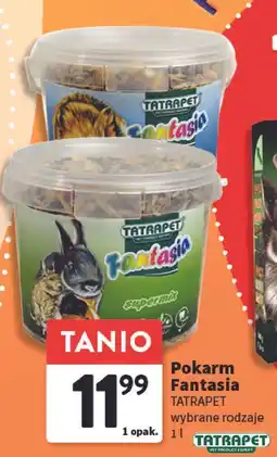 Intermarche Pokarm dla chomików świnek morskich fantasia Tatrapet oferta