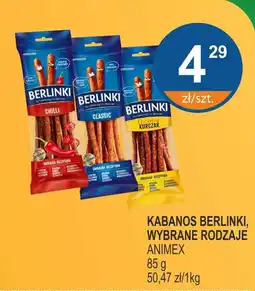 Rabat Kabanos berlinki, animex oferta