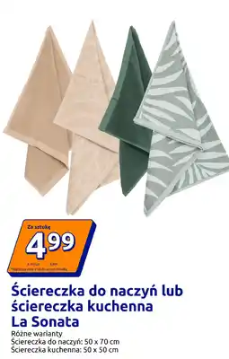 Action Ściereczka do naczyń lub ściereczka kuchenna La Sonata oferta