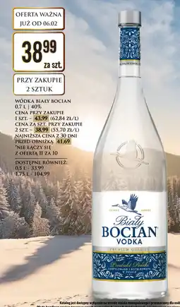 Dino Wódka biały bocian 40% oferta