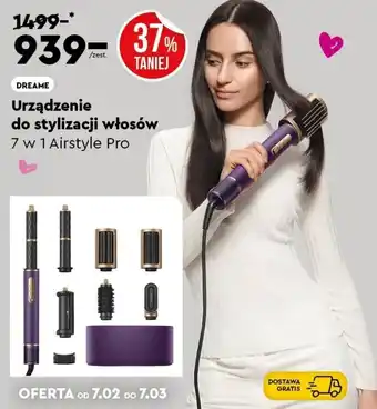DREAME Urządzenie do stylizacji włosów 7 w 1 Airstyle Pro