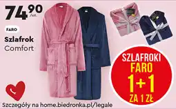 Biedronka FARO Szlafrok Comfort oferta