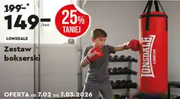 Biedronka LONSDALE Zestaw bokserski oferta