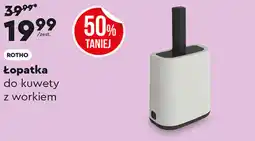 Biedronka ROTHO Łopatka do kuwety z workiem oferta