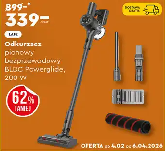 LAFE Odkurzacz pionowy bezprzewodowy BLDC Powerglide